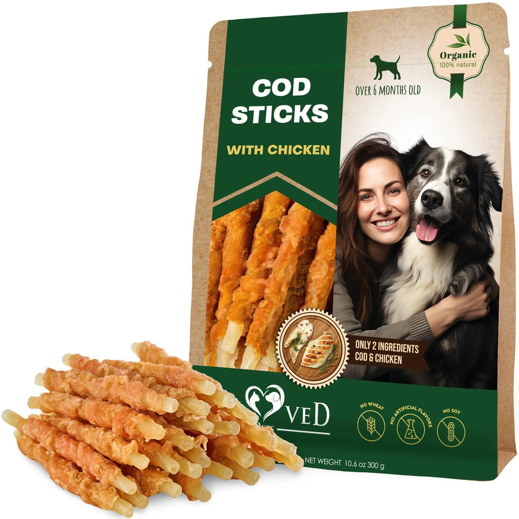 Cod Sticks Dog Treats