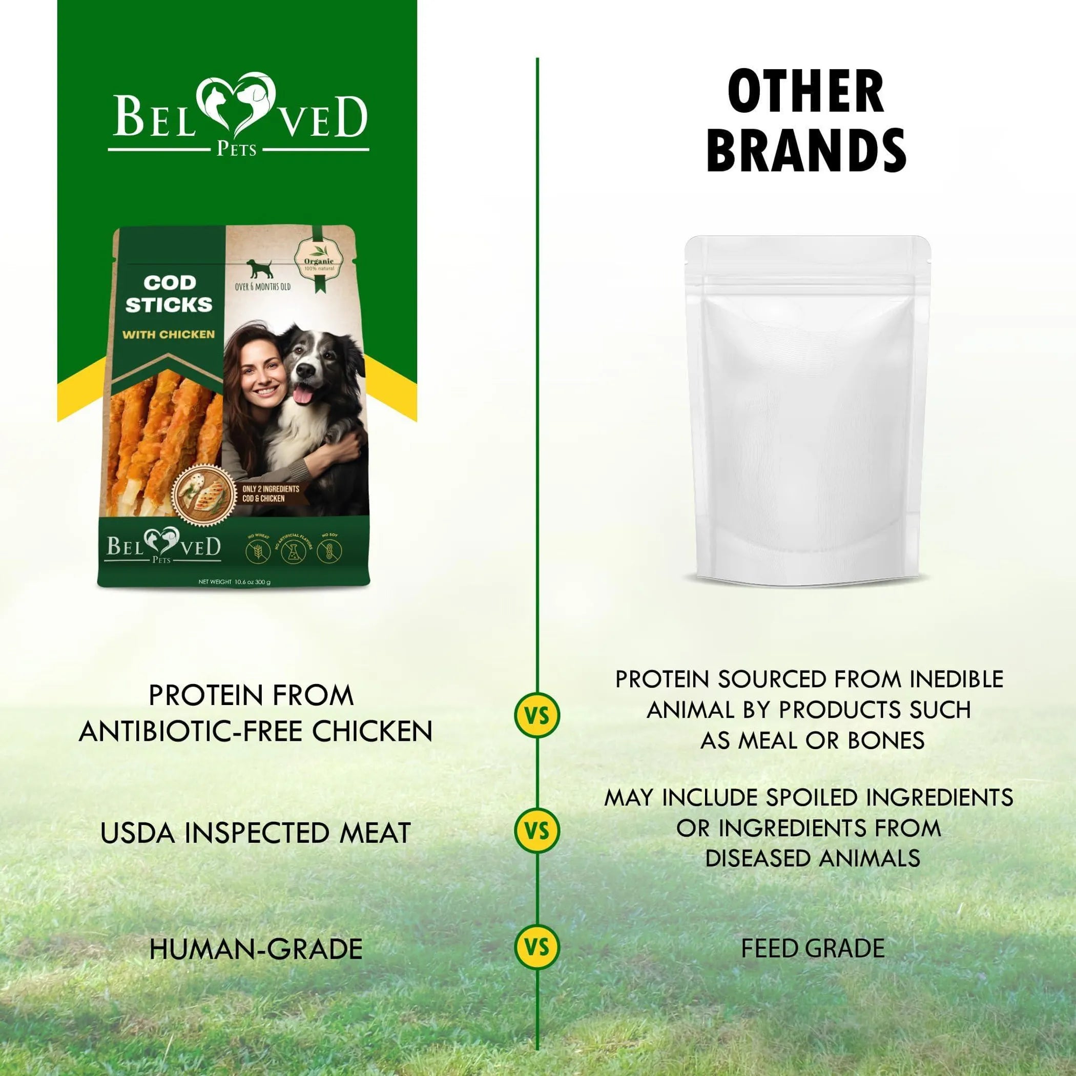 Cod Sticks Dog Treats