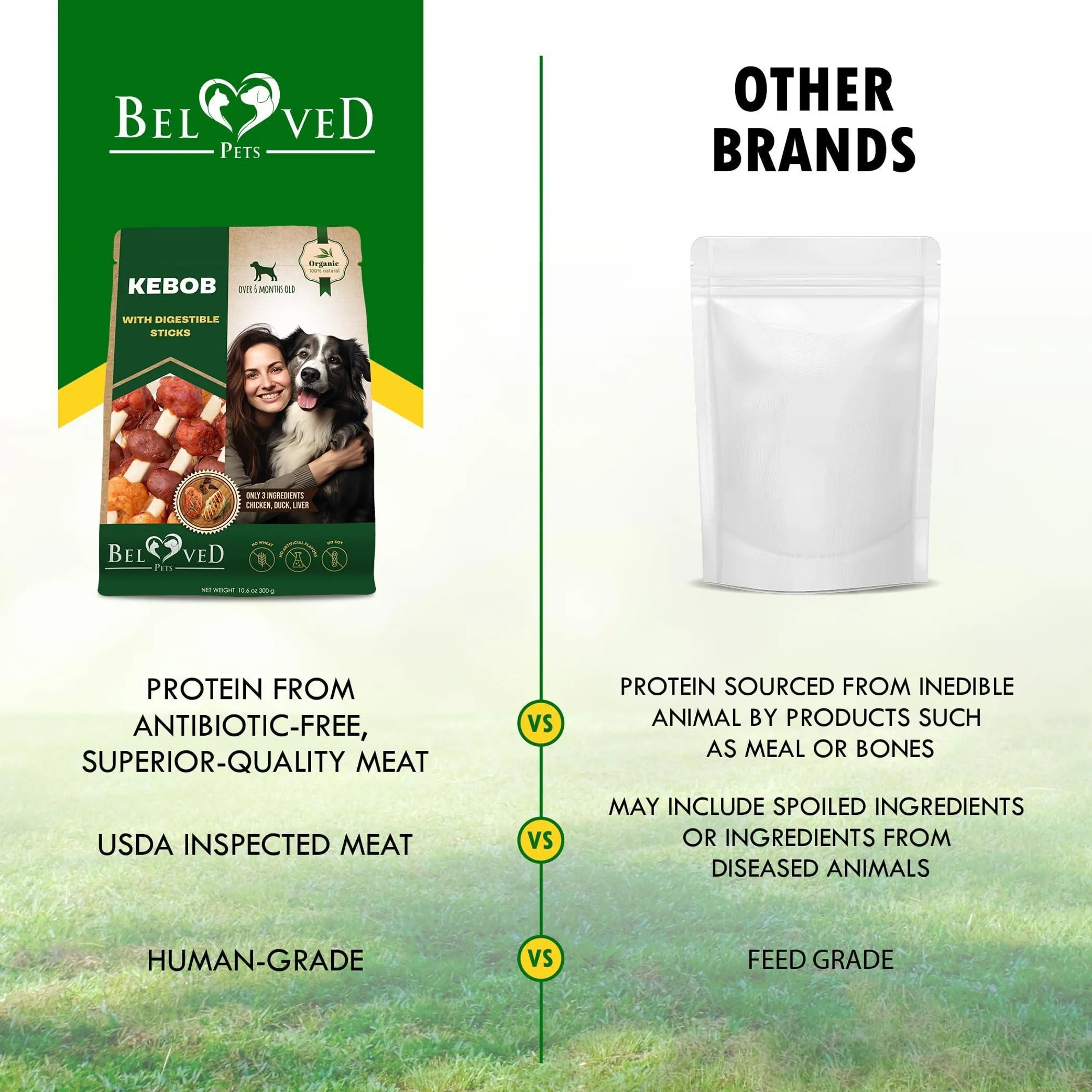 Dog Treats with Duck Chicken