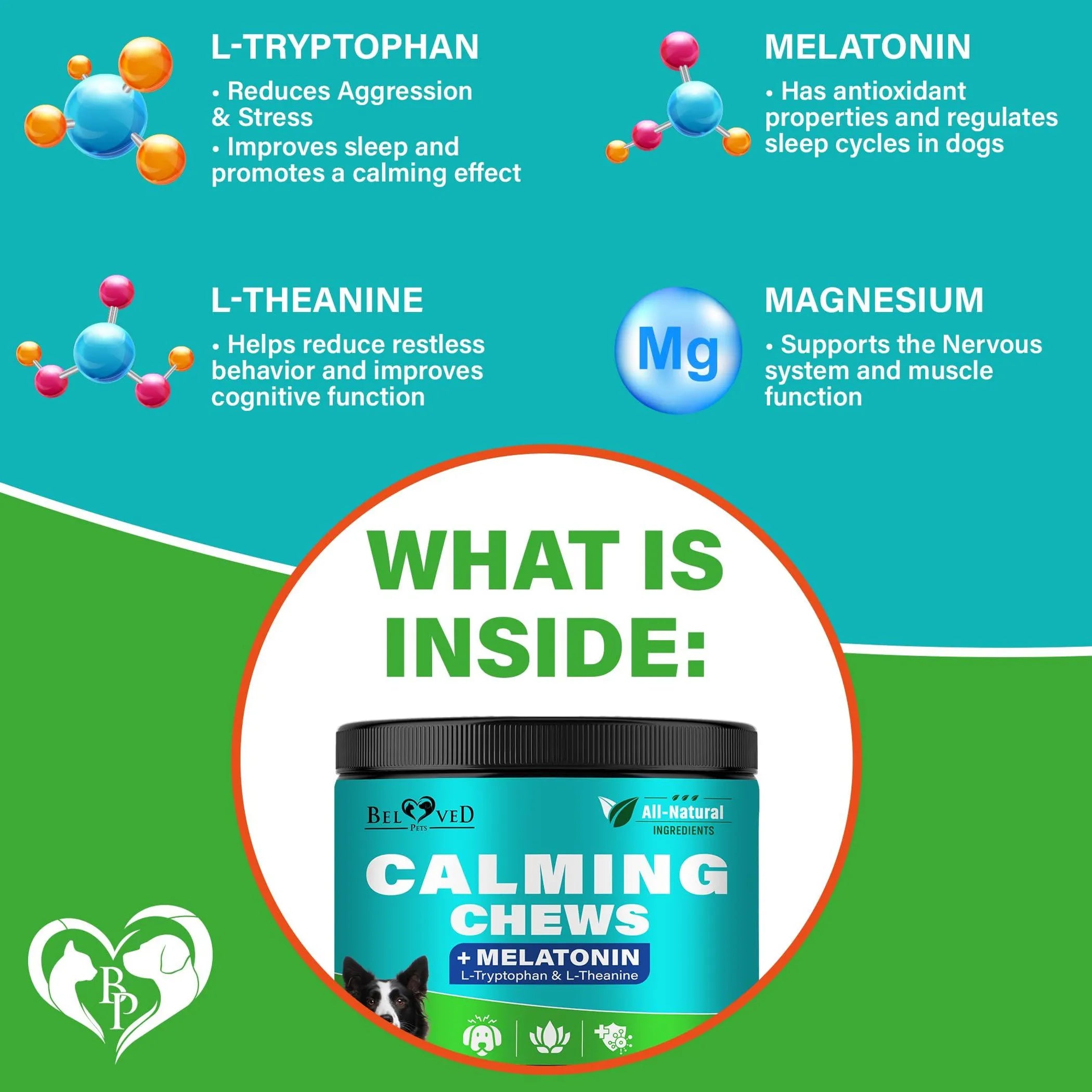 Hemp Calming Chews for Dogs & Puppy