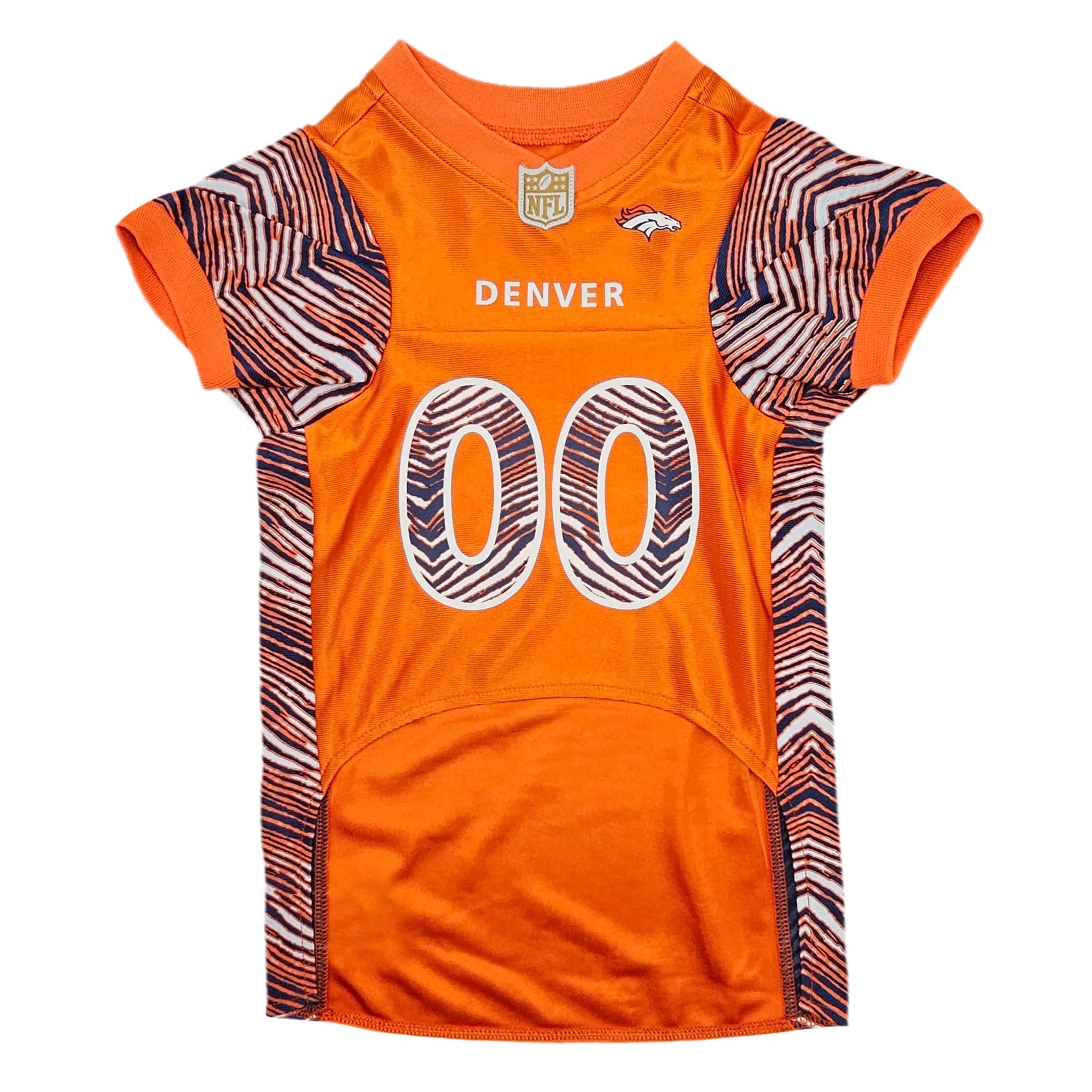Denver Broncos Zubaz Pet Jersey