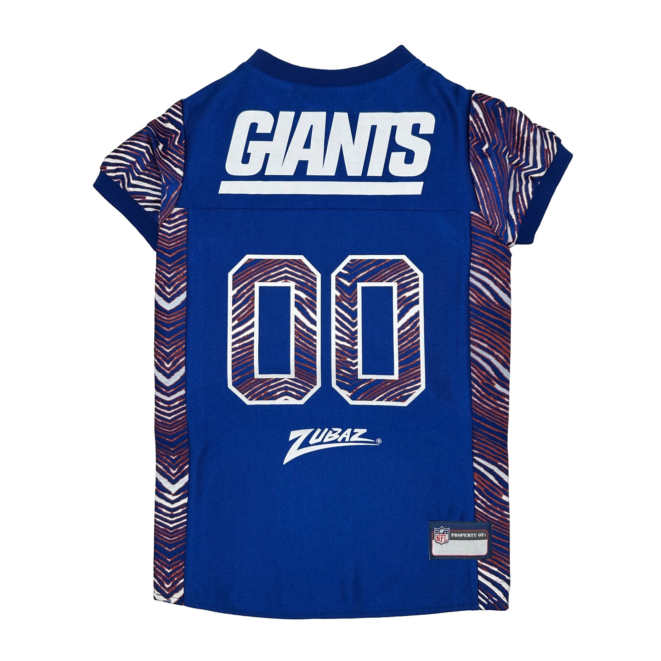 New York Giants Zubaz Pet Jersey