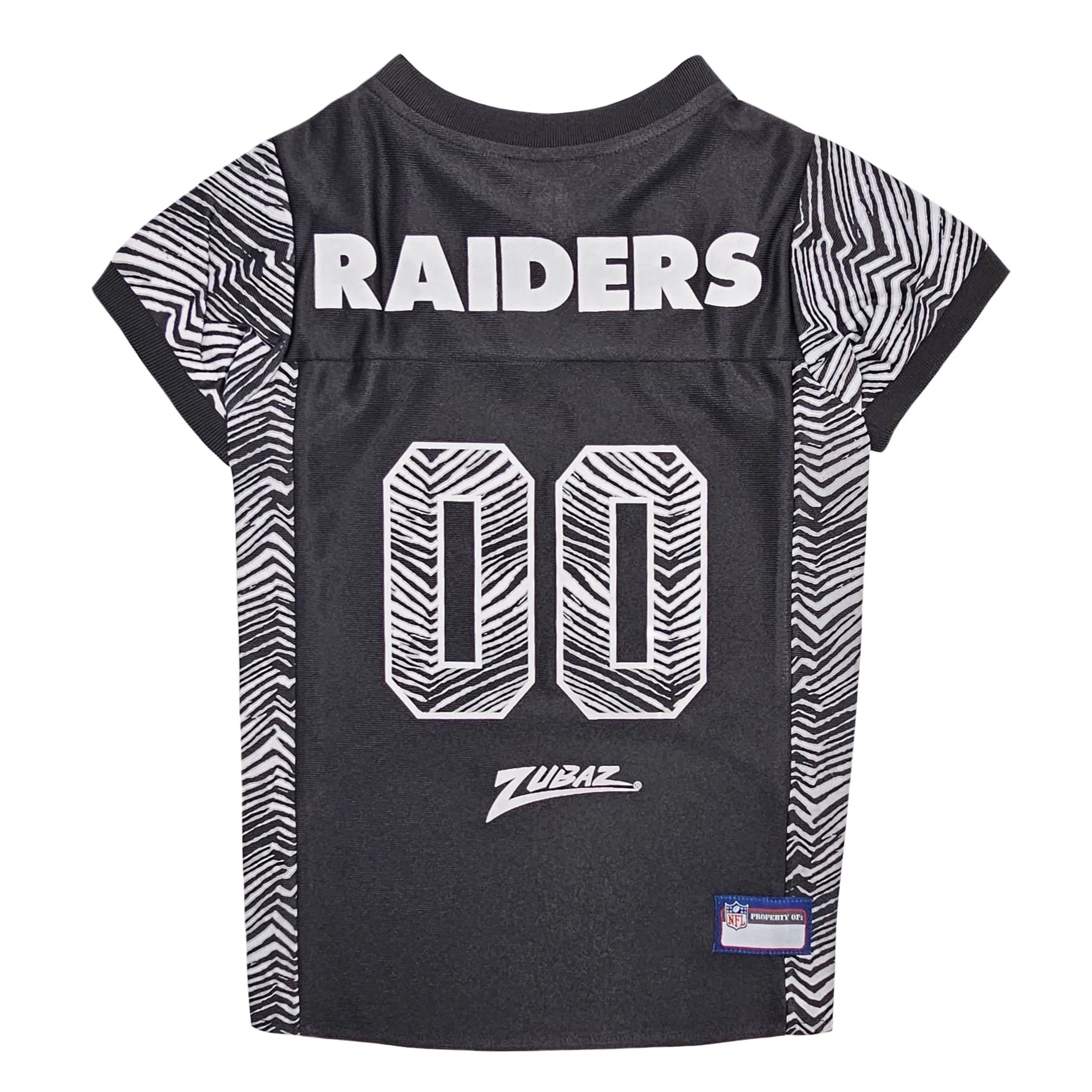 Las Vegas Raiders Zubaz Pet Jersey