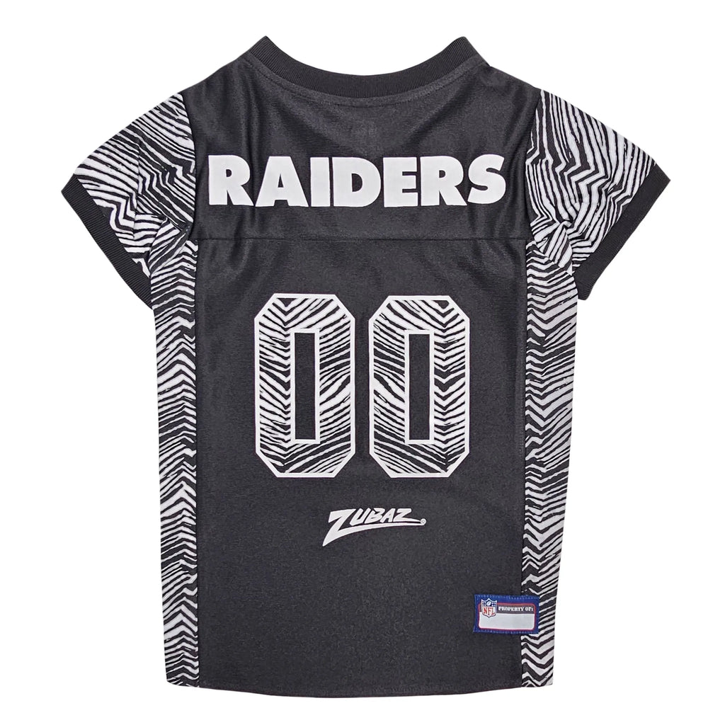 Las Vegas Raiders Zubaz Pet Jersey