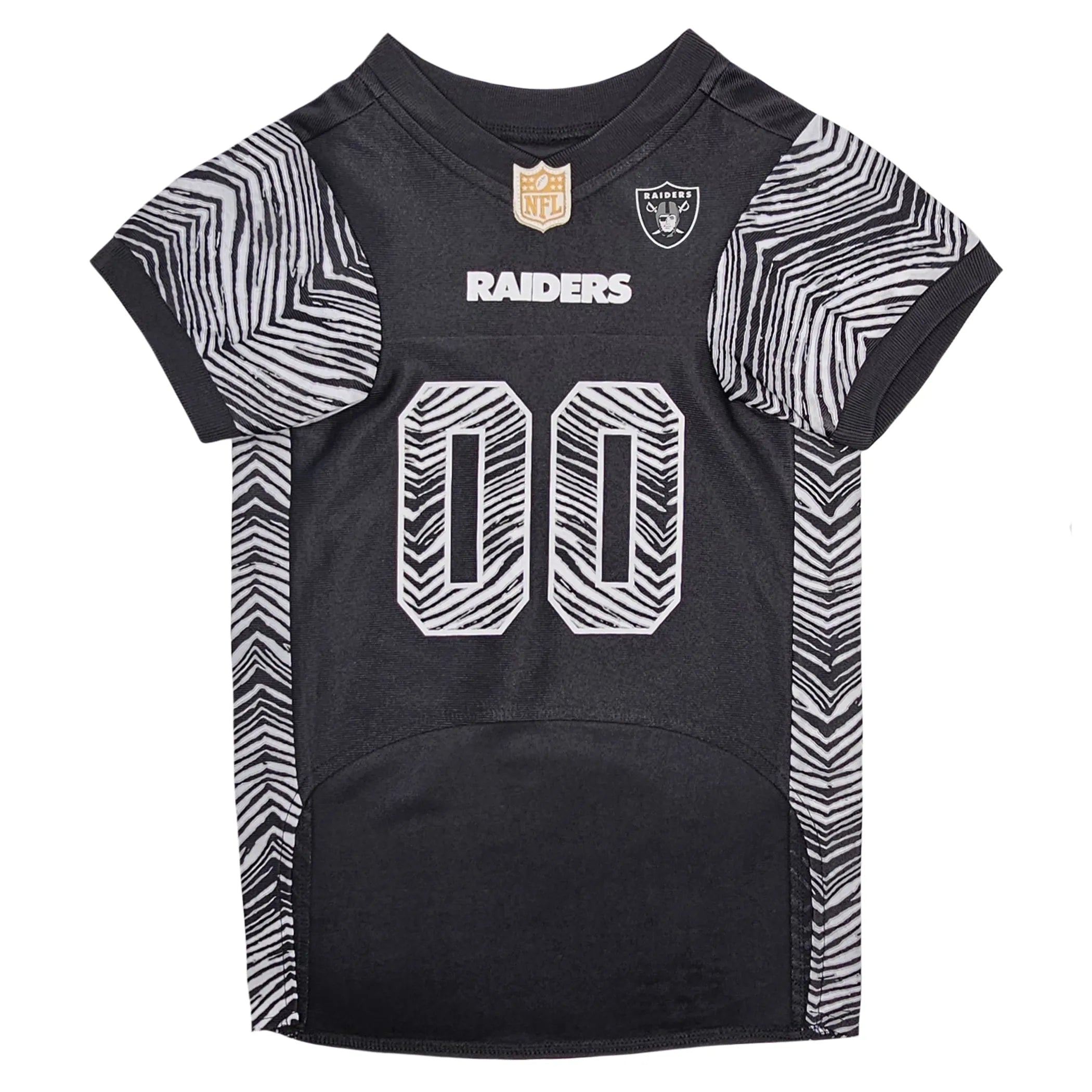 Las Vegas Raiders Zubaz Pet Jersey
