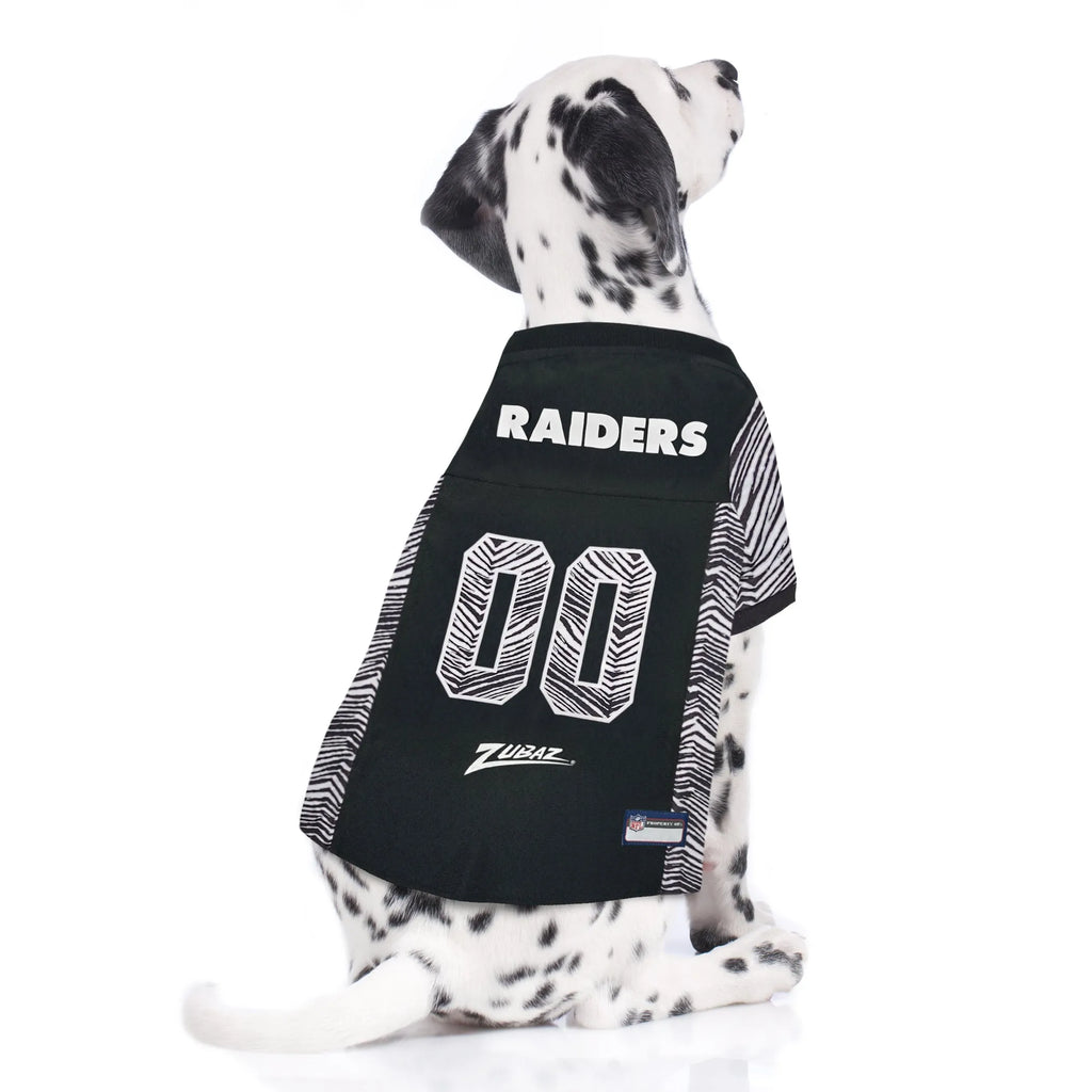 Las Vegas Raiders Zubaz Pet Jersey