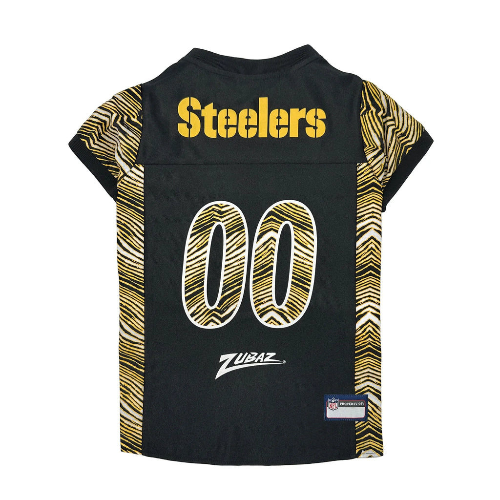 Pittsburgh Steelers Zubaz Pet Jersey