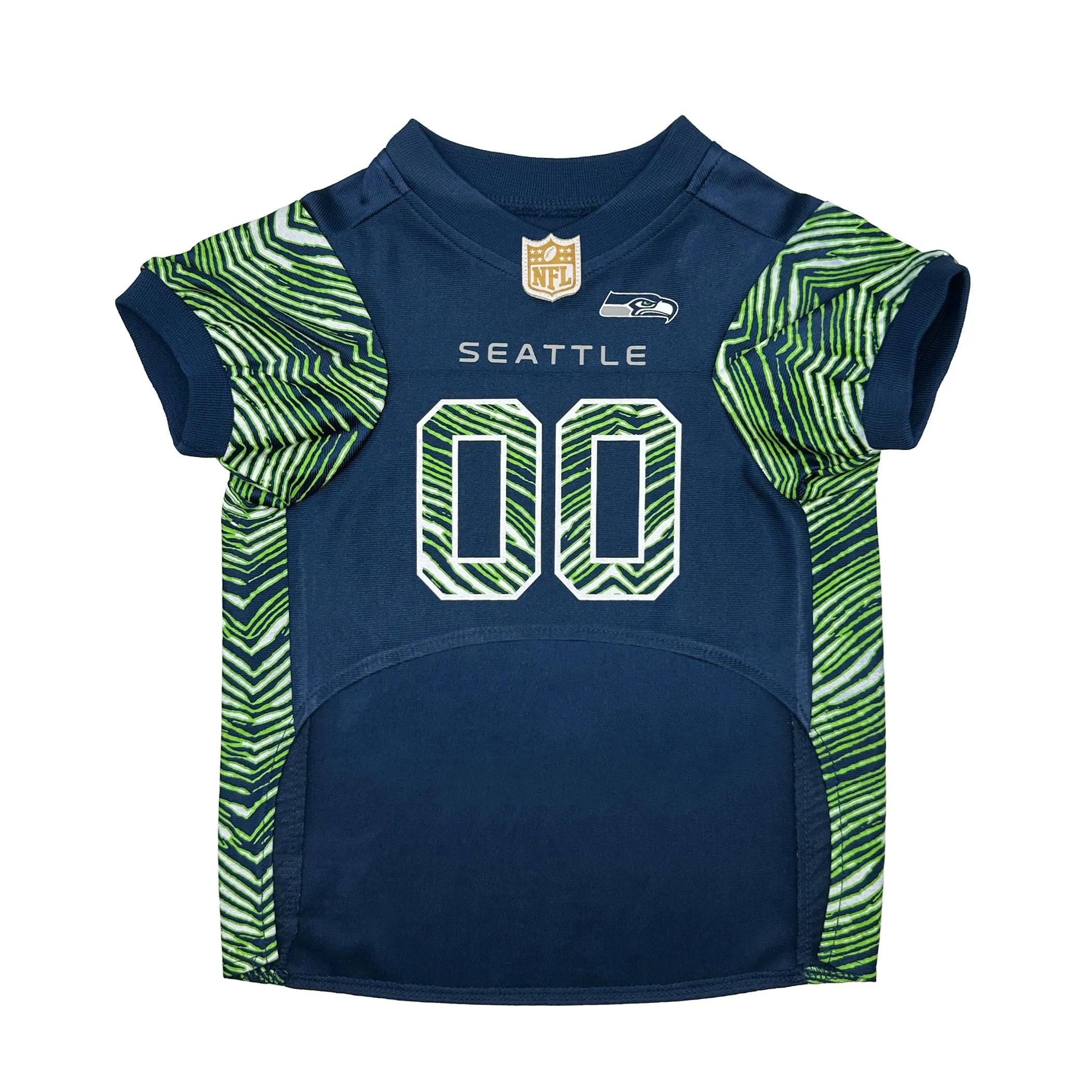 Seattle Seahawks Zubaz Pet Jersey