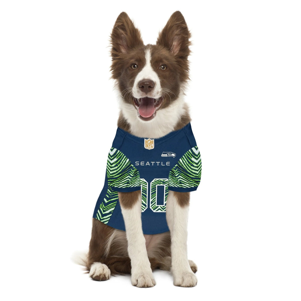 Seattle Seahawks Zubaz Pet Jersey