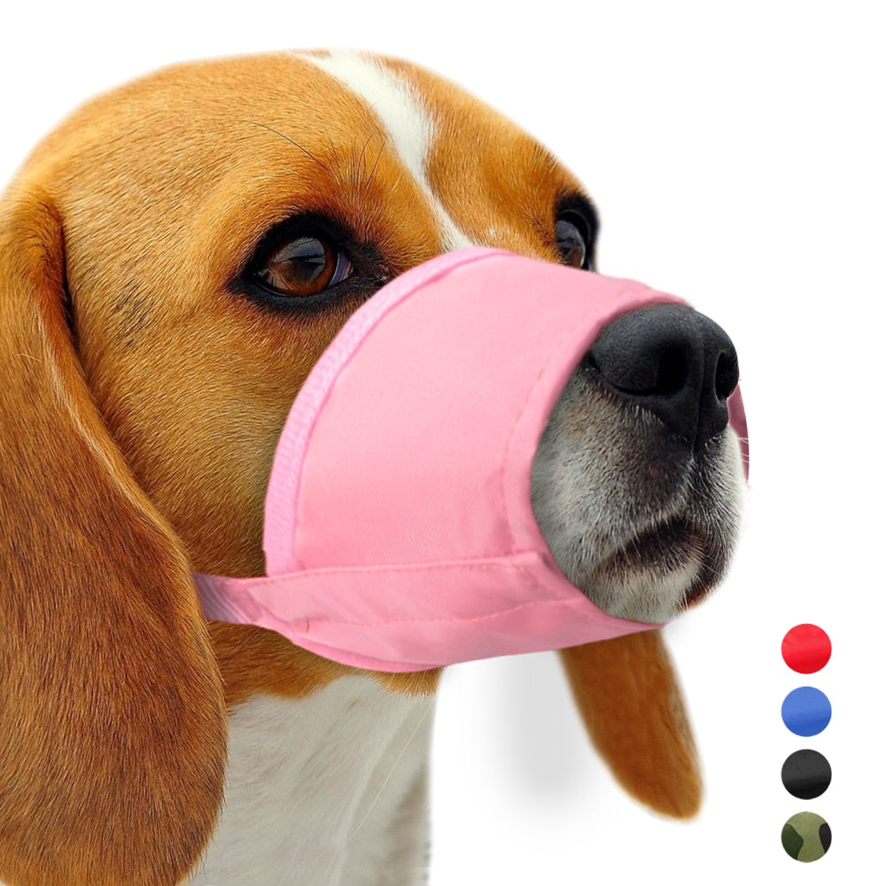 Nylon Dog Muzzle Mouse for Biting Breathable Mesh