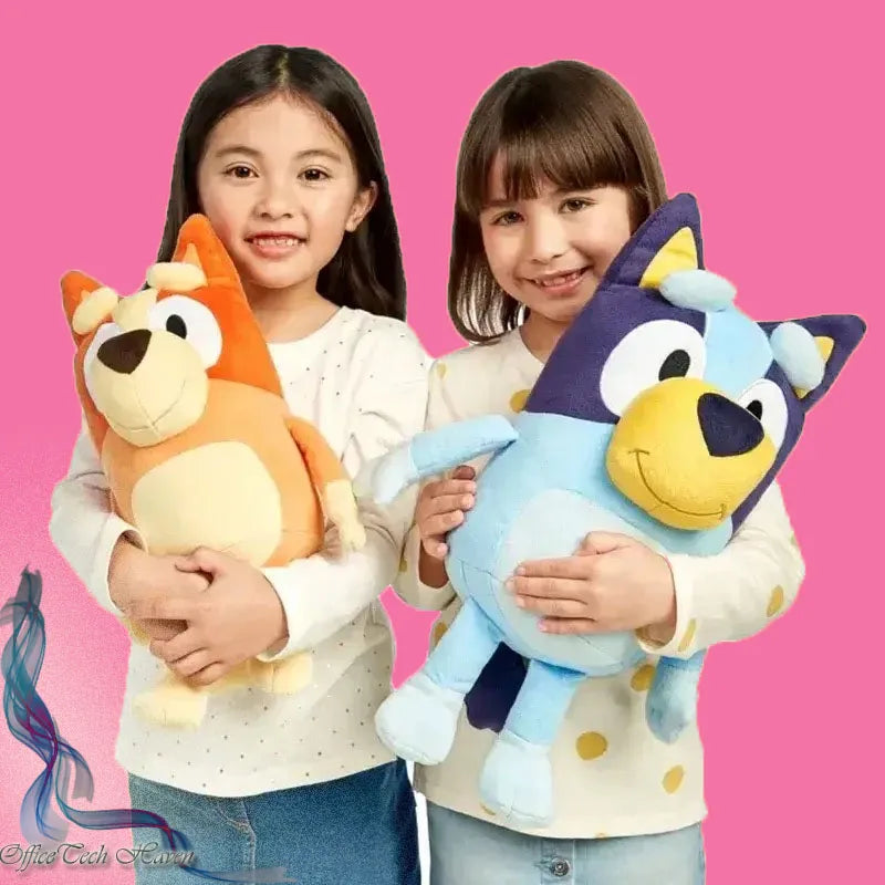 Peluche della famiglia Bluey &amp; Bingo da 17/28 cm - Animali di peluche a forma di cane dei cartoni animati,