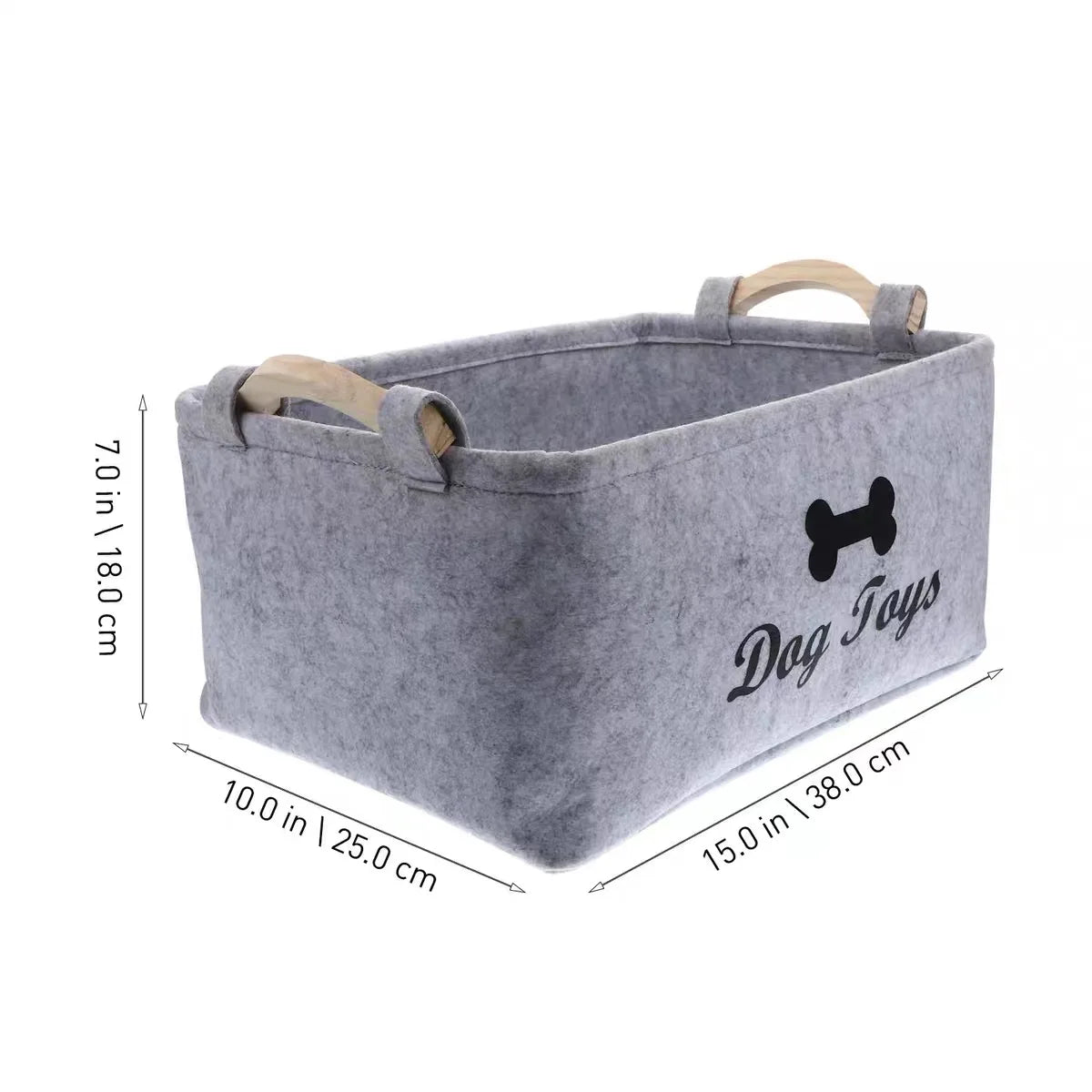 A Cat and Dog Toy Storage Box with Various Styles and Types, Made of