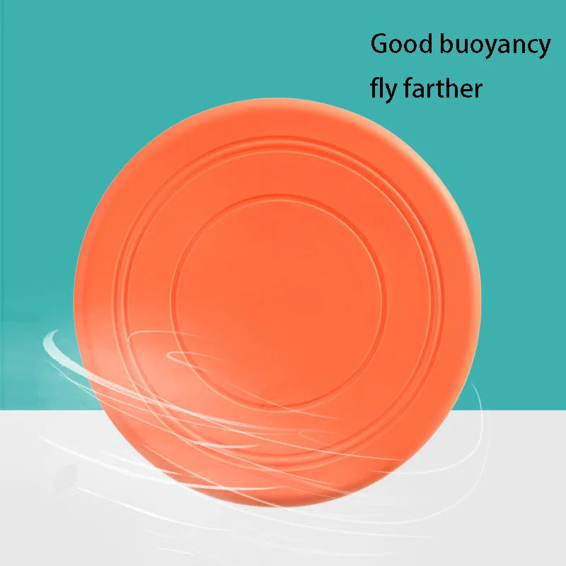 Silicone Flying Saucer Funny Dog Cat Toy Dog Game Flying Discs