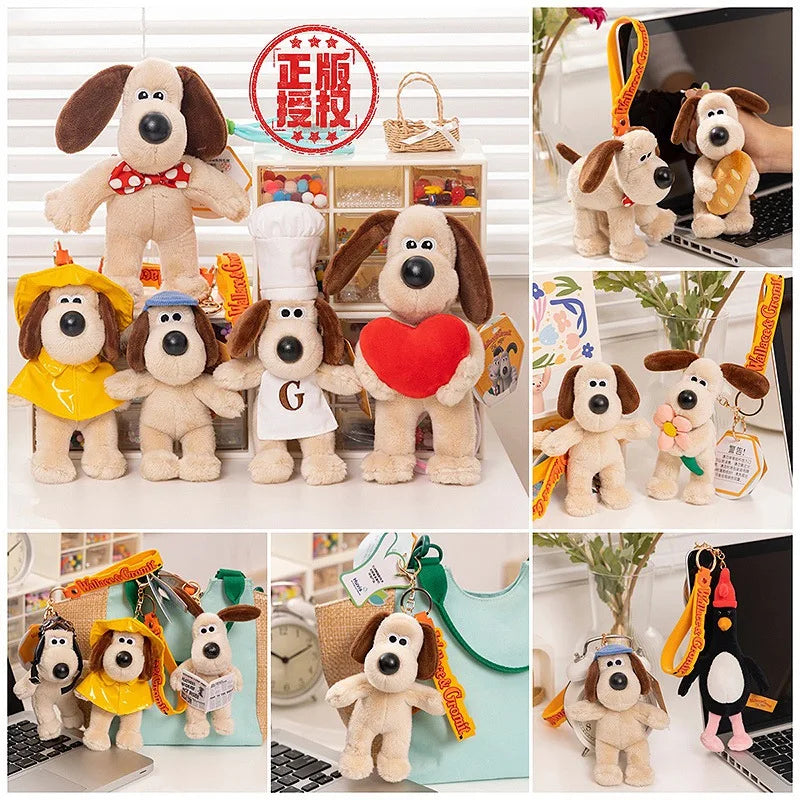 Original Wallace&Gromit Plush Toy Kawaii Gromit Wallace Toys Cartoon