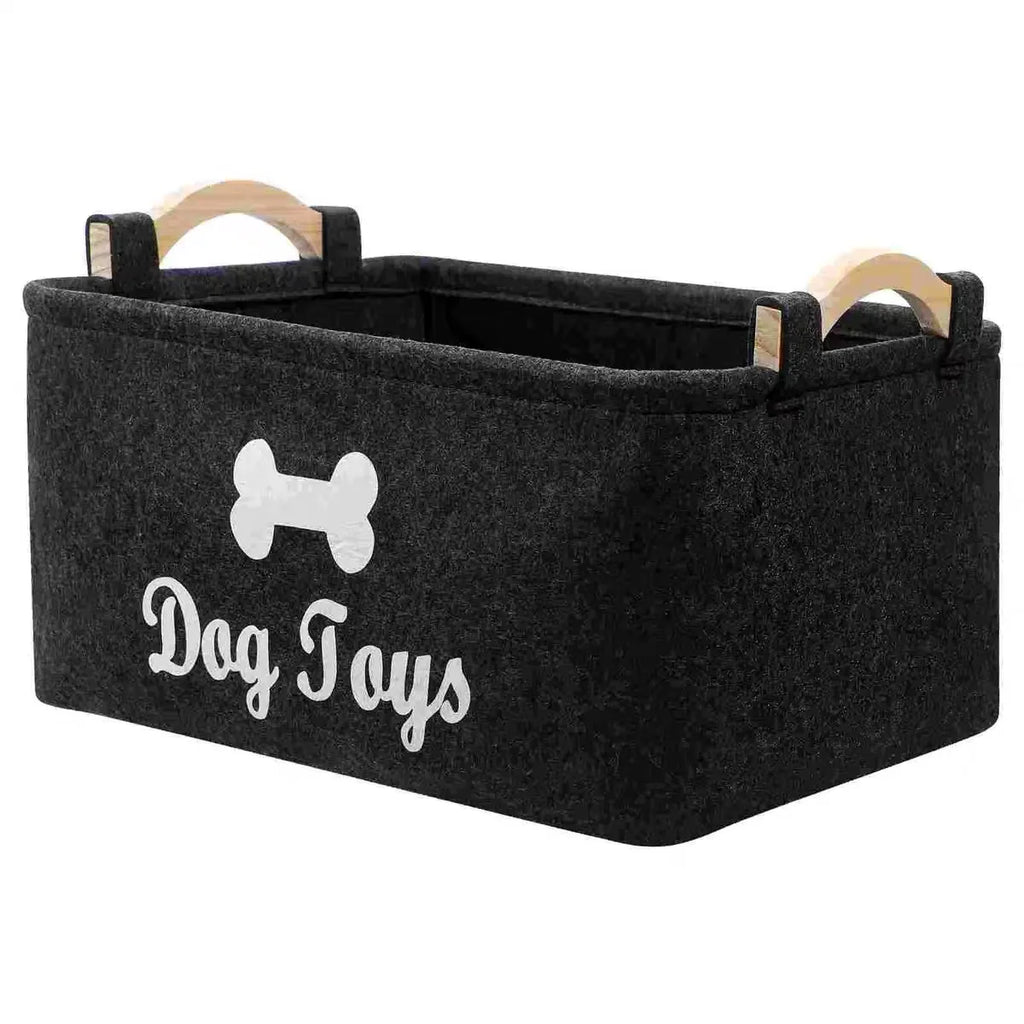 A Cat and Dog Toy Storage Box with Various Styles and Types, Made of